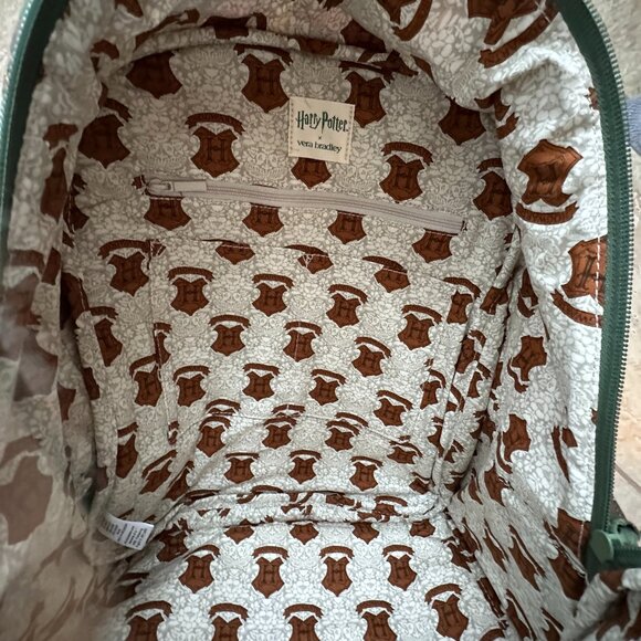 VERA BRADLEY HARRY POTTER BANCROFT BACKPACK:NWT HOGWARTS LIBRARY BAG#4